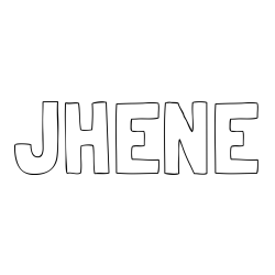Online Created Coloring Page - JHENE Coloring Page