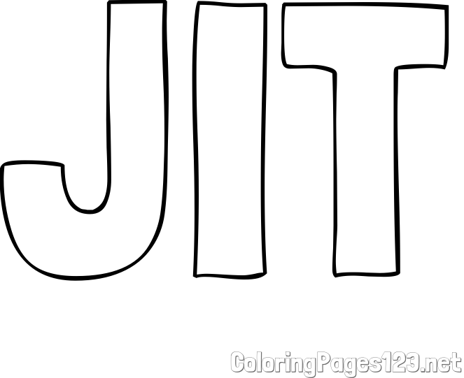 JIT Coloring Page