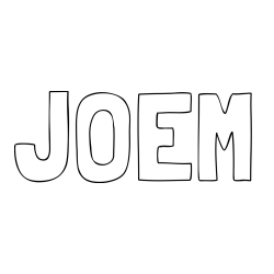 Online Created Coloring Page - JOEM Coloring Page