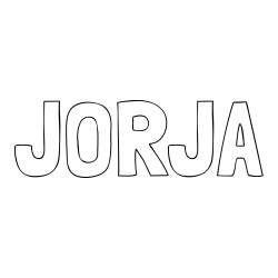 Online Created Coloring Page - JORJA Coloring Page