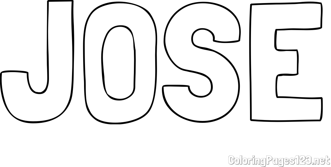 JOSE Coloring Page