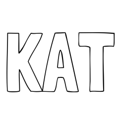 KAT Coloring Page