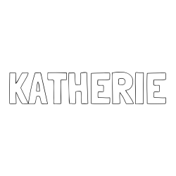 Online Created Coloring Page - KATHERIE Coloring Page