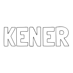 Online Created Coloring Page - KENER Coloring Page