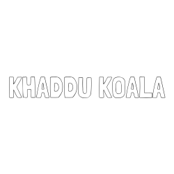 Online Created Coloring Page - KHADDU KOALA Coloring Page