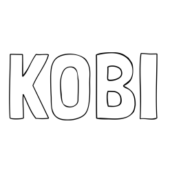 Online Created Coloring Page - KOBI Coloring Page