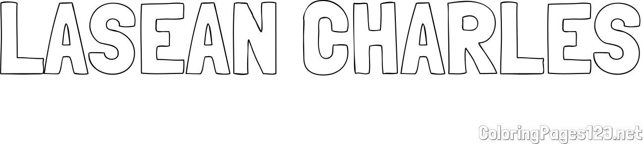 LASEAN CHARLES Coloring Page