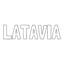 Online Created Coloring Page - LATAVIA Coloring Page