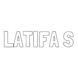 Online Created Coloring Page - LATIFA S Coloring Page