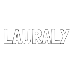 LAURALY Coloring Page