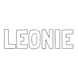 Online Created Coloring Page - LEONIE Coloring Page