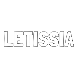 Online Created Coloring Page - LETISSIA Coloring Page