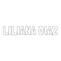 Online Created Coloring Page - LILIANA DIAZ Coloring Page