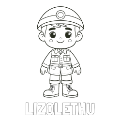 Online Created Coloring Page - LIZOLETHU Coloring Page and Cute Soldier Coloring Page for Kids
