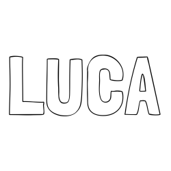 LUCA Coloring Page