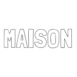 MAISON Coloring Page