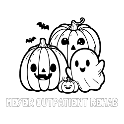 Online Created Coloring Page - MEYER OUTPATIENT REHAB Coloring Page and Halloween Pumpkin and Ghost Coloring Page