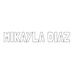 Online Created Coloring Page - MIKAYLA DIAZ Coloring Page
