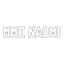 Online Created Coloring Page - MME NAOMI Coloring Page