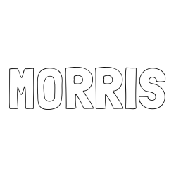 Online Created Coloring Page - MORRIS Coloring Page