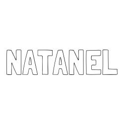 Online Created Coloring Page - NATANEL Coloring Page