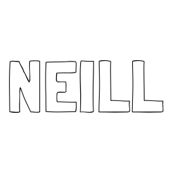 Online Created Coloring Page - NEILL Coloring Page