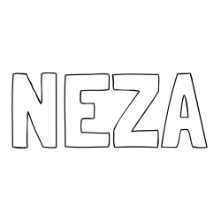 Online Created Coloring Page - NEŽA Coloring Page
