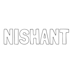Online Created Coloring Page - NISHANT Coloring Page
