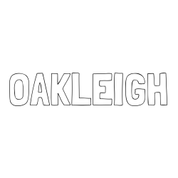 Online Created Coloring Page - OAKLEIGH Coloring Page