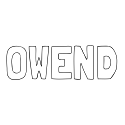 Online Created Coloring Page - OWEND Coloring Page