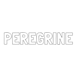 Online Created Coloring Page - PEREGRINE Coloring Page