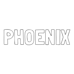 PHOENIX Coloring Page