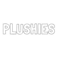 Online Created Coloring Page - PLUSHIES Coloring Page