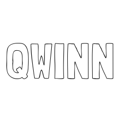 QWINN Coloring Page