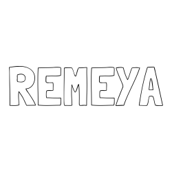 Online Created Coloring Page - REMEYA Coloring Page