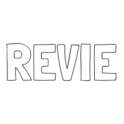 Online Created Coloring Page - REVIE Coloring Page
