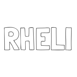Online Created Coloring Page - RHELI Coloring Page