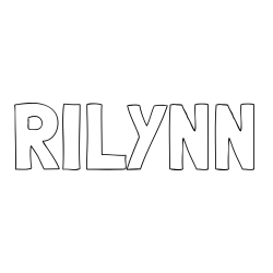 Online Created Coloring Page - RILYNN Coloring Page