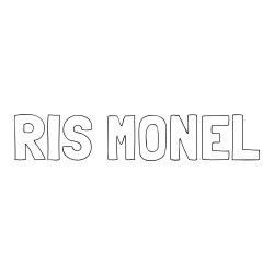 RIS MONEL Coloring Page