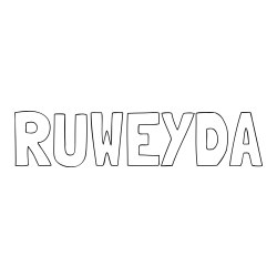 Online Created Coloring Page - RUWEYDA Coloring Page