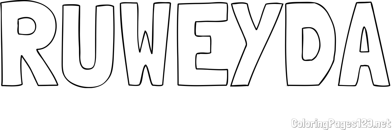 RUWEYDA Coloring Page
