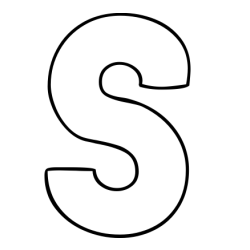Online Created Coloring Page - S Coloring Page