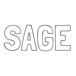 Online Created Coloring Page - SAGE Coloring Page