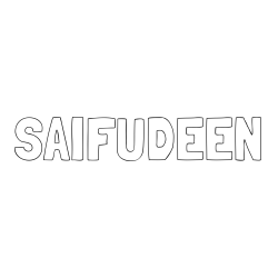 Online Created Coloring Page - SAIFUDEEN Coloring Page