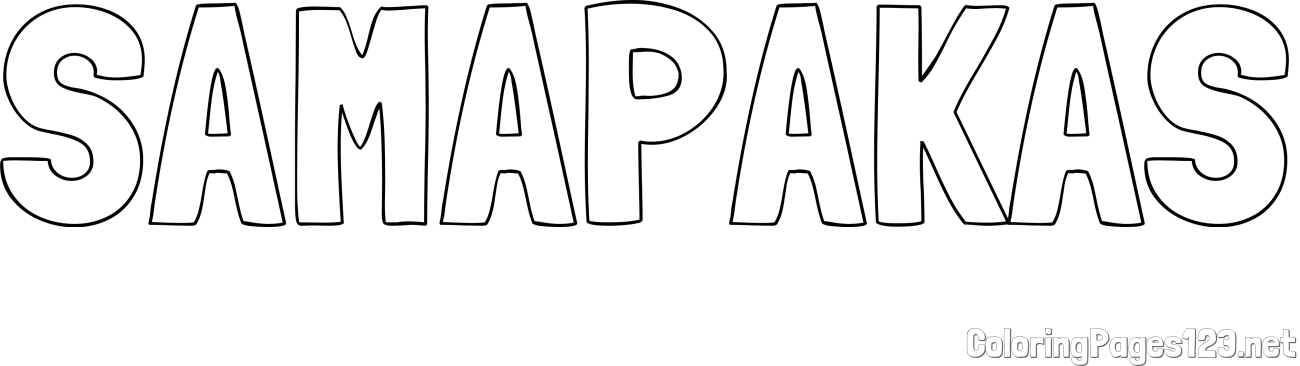 SAMAPAKAS Coloring Page