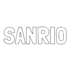 Online Created Coloring Page - SANRIO Coloring Page