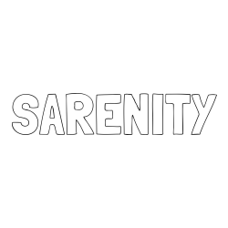 SARENITY Coloring Page