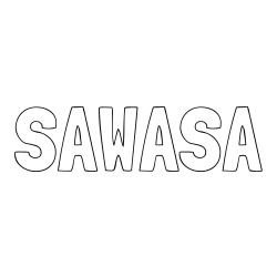 Online Created Coloring Page - SAWASA Coloring Page