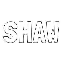 SHAW Coloring Page