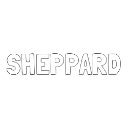 Online Created Coloring Page - SHEPPARD Coloring Page